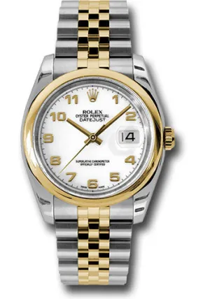 Rolex Steel and Yellow Gold Datejust-36mm #116203