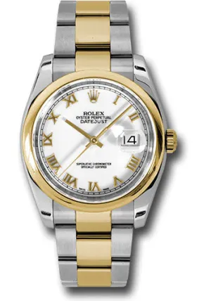 Rolex Steel and Yellow Gold Datejust-36mm #116203