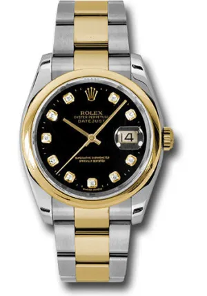 Rolex Steel and Yellow Gold Datejust-36mm #116203
