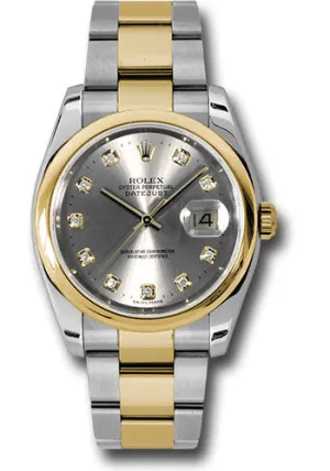 Rolex Steel and Yellow Gold Datejust-36mm #116203