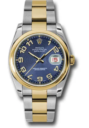 Rolex Steel and Yellow Gold Datejust-36mm #116203