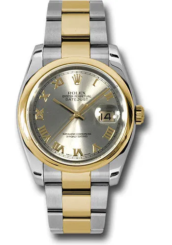 Rolex Steel and Yellow Gold Datejust-36mm #116203