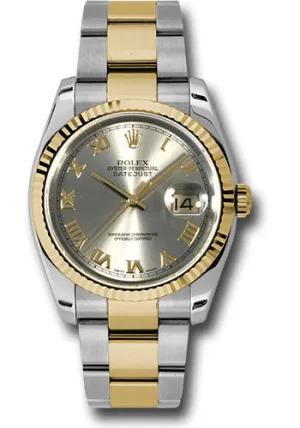 Rolex Steel and Yellow Gold Datejust-36mm #116233