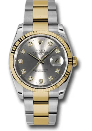Rolex Steel and Yellow Gold Datejust-36mm #116233