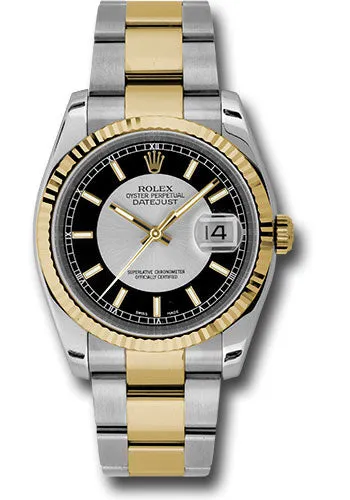 Rolex Steel and Yellow Gold Datejust-36mm #116233