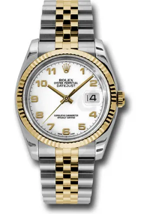 Rolex Steel and Yellow Gold Datejust-36mm #116233