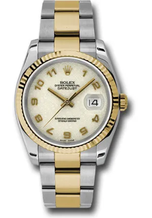 Rolex Steel and Yellow Gold Datejust-36mm #116233