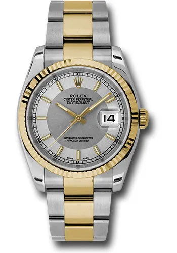 Rolex Steel and Yellow Gold Datejust-36mm #116233