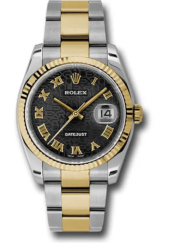 Rolex Steel and Yellow Gold Datejust-36mm #116233