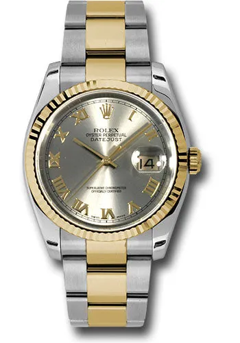 Rolex Steel and Yellow Gold Datejust-36mm #116233