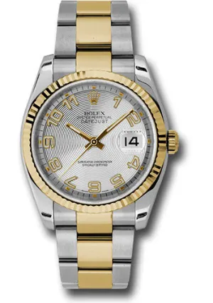Rolex Steel and Yellow Gold Datejust-36mm #116233