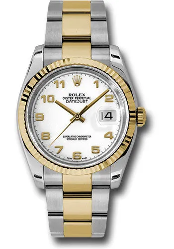 Rolex Steel and Yellow Gold Datejust-36mm #116233