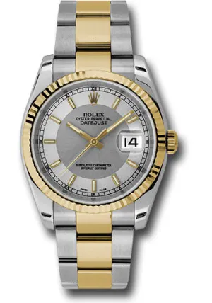 Rolex Steel and Yellow Gold Datejust-36mm #116233