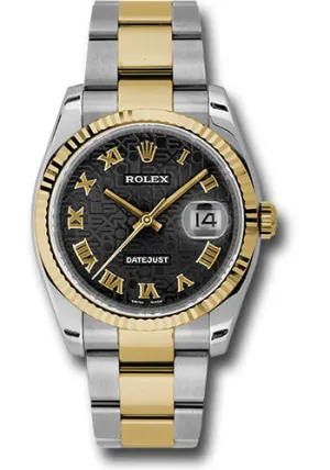 Rolex Steel and Yellow Gold Datejust-36mm #116233