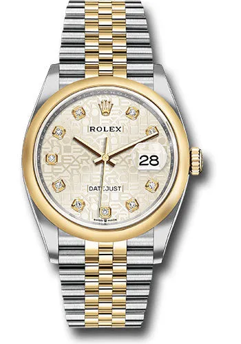 Rolex Steel and Yellow Gold Datejust-36mm #126203