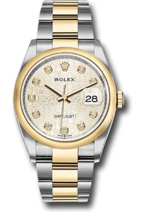 Rolex Steel and Yellow Gold Datejust-36mm #126203