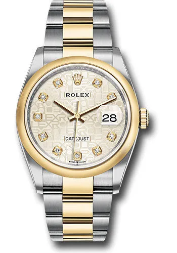 Rolex Steel and Yellow Gold Datejust-36mm #126203