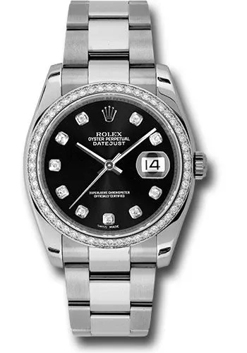 Rolex Steel Datejust- 36mm #116244