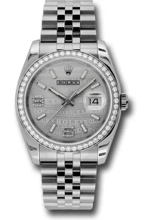 Rolex Steel Datejust- 36mm #116244