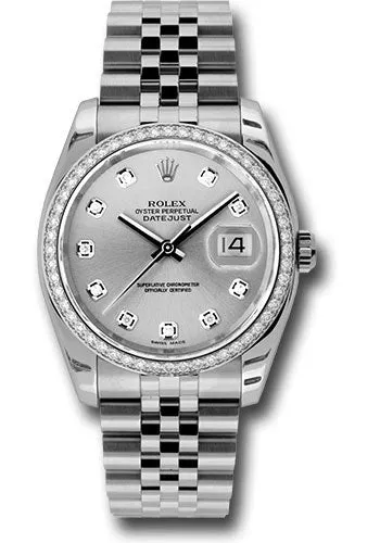 Rolex Steel Datejust- 36mm #116244