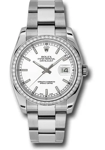 Rolex Steel Datejust- 36mm #116244