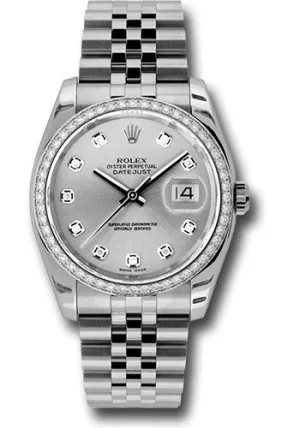 Rolex Steel Datejust- 36mm #116244