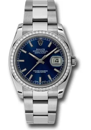 Rolex Steel Datejust- 36mm #116244