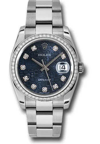 Rolex Steel Datejust- 36mm #116244