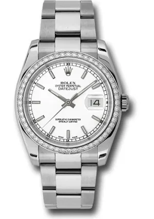Rolex Steel Datejust- 36mm #116244