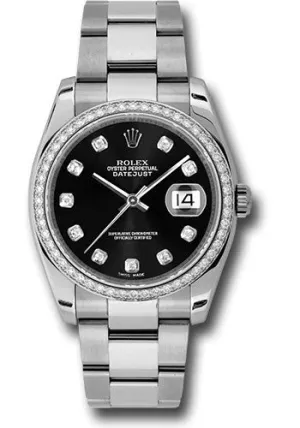 Rolex Steel Datejust- 36mm #116244