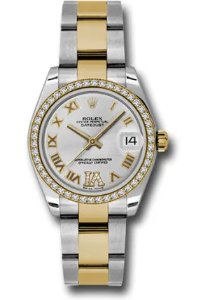 Rolex Steel, YG, & Diamond Datejust - 31mm - Mid-Size #178383 sdro