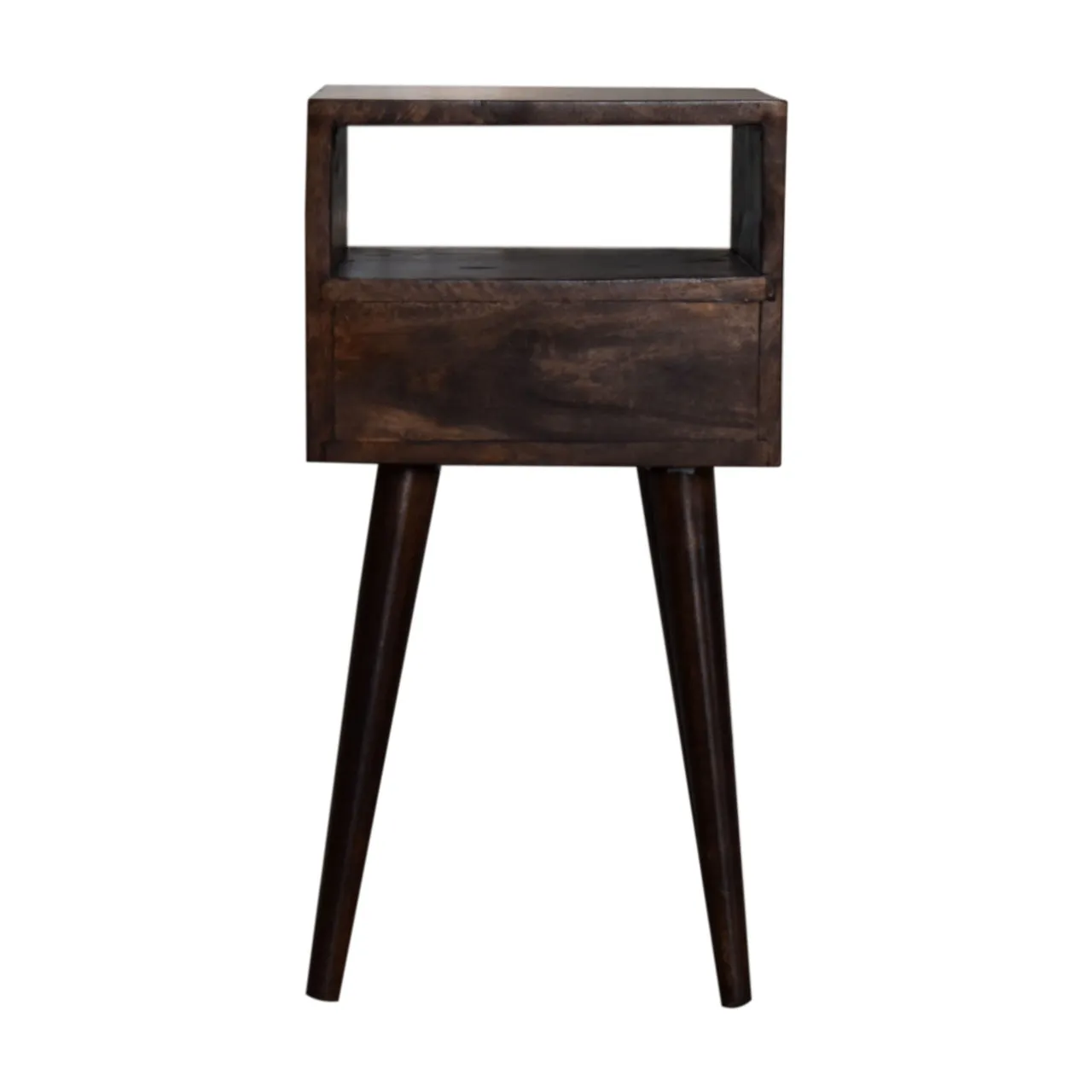 RONAN Small Bedside Table in Walnut