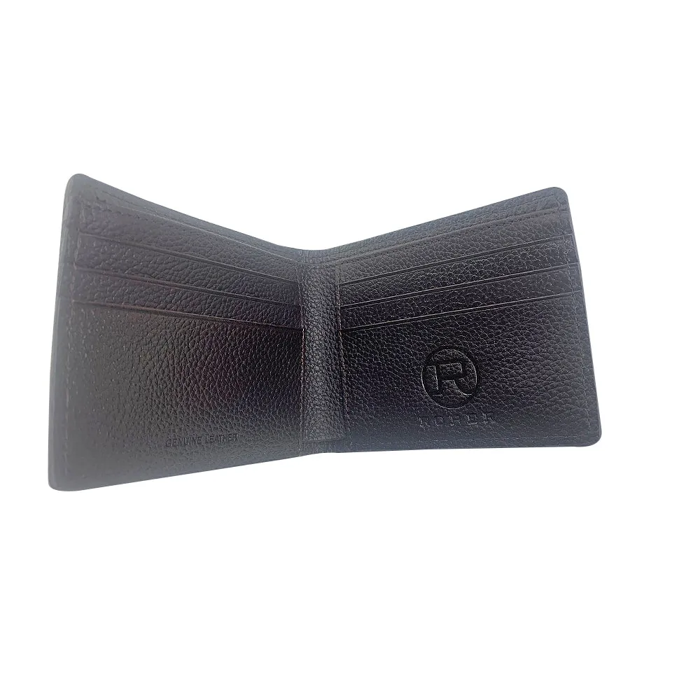 Roper Wallet Bi Fold Tooled Yoke Tan