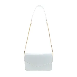 ROSIE CROSS BODY BAG - WHITE PATENT