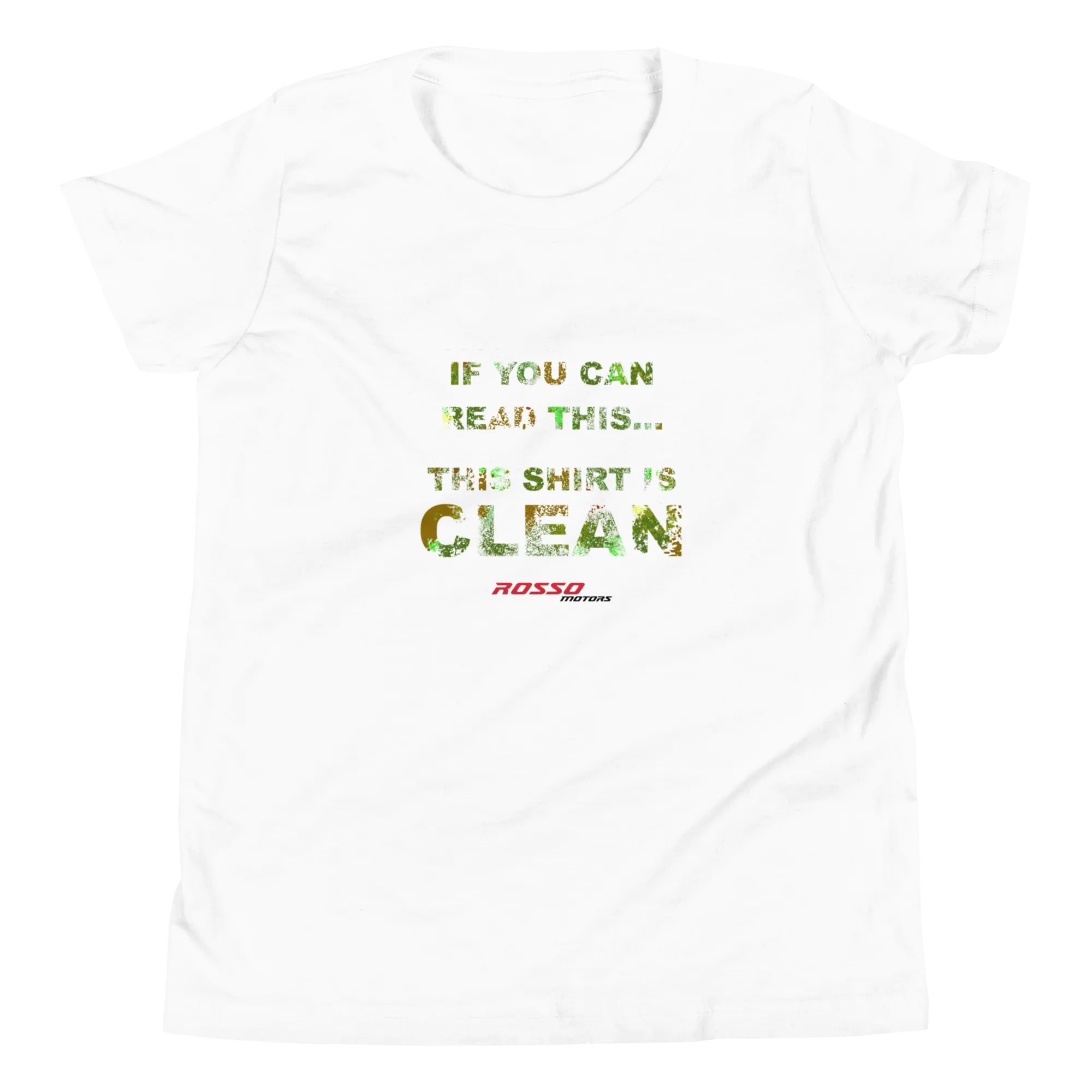 Rosso "Clean Test" Kids T-Shirt