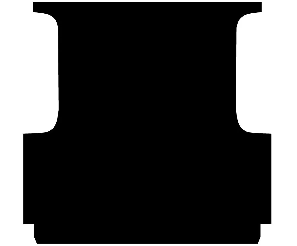 Rubber Ute Mat to suit Nissan Navara Dual Cab NEW NP300 ( D23 ) March 2021 to Current