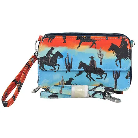 !SALE! Ride Into The Sunset NGIL Canvas All in One Wallet