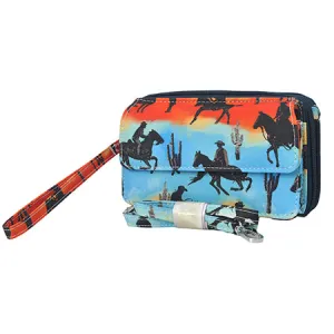 !SALE! Ride Into The Sunset NGIL Canvas All in One Wallet