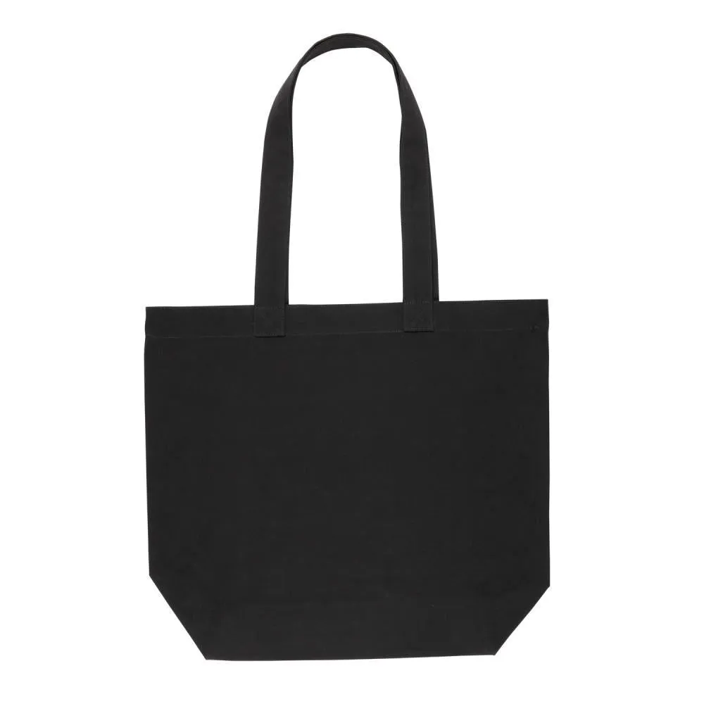 Santa Cruz Bag Opus Dot Stripe Tote Bag - Black/Unbleached Cotton
