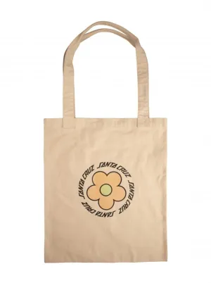 Santa Cruz Womens Bag Daisy Ring Dot Tote Bag - Natural