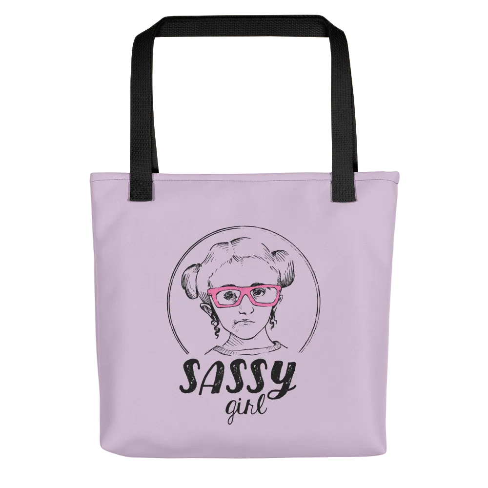Sassy Girl (Esperanza - Raising Dion) Tote Bag - Design 02