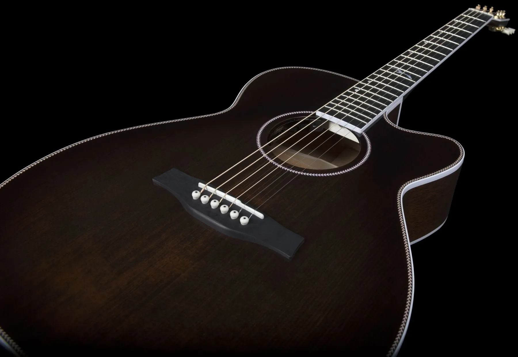 Seagull 047741 / 050567 Artist Mosaic CH CW Cutaway Acoustic Electric Burst GT EQ with Carrying Bag Made In Canada
