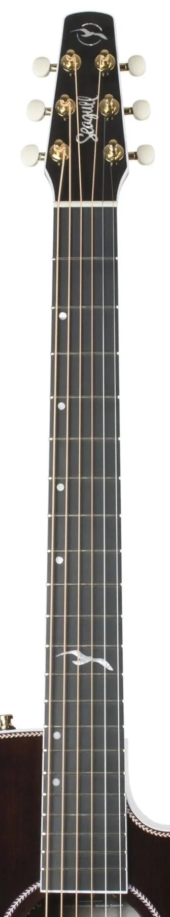 Seagull 047741 / 050567 Artist Mosaic CH CW Cutaway Acoustic Electric Burst GT EQ with Carrying Bag Made In Canada