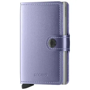 Secrid Mini Wallet - Metallic Lila