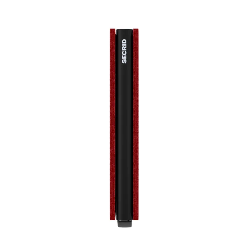 Secrid Slim Wallet - Fuel Perforated Black/Red