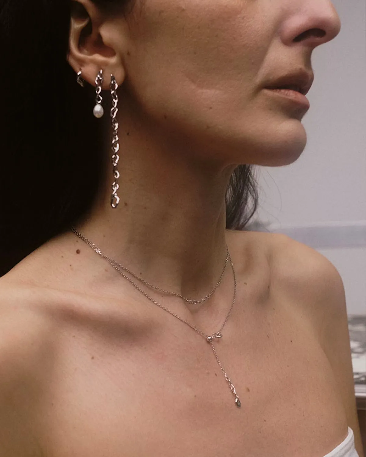 Selene Earring - Silver