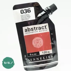 Sennelier ABSTRACT Acrylic Satin 120ml pouch - 036 - IRIDESCENT COPPER