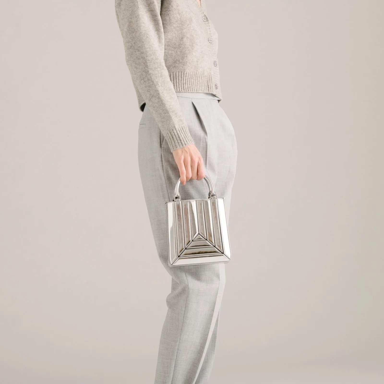 Sera Tall Tote Mini - Mirror
