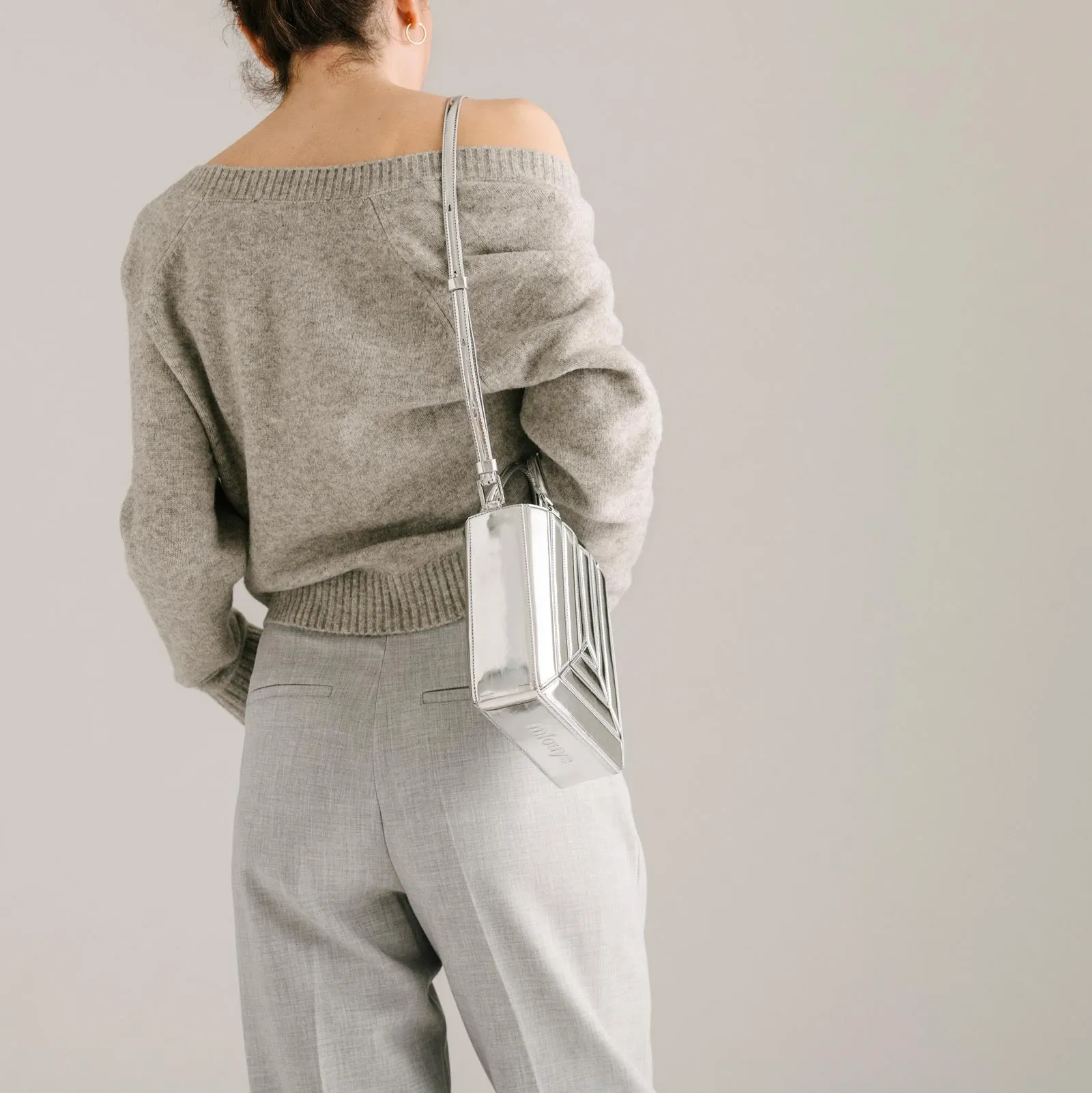 Sera Tall Tote Mini - Mirror