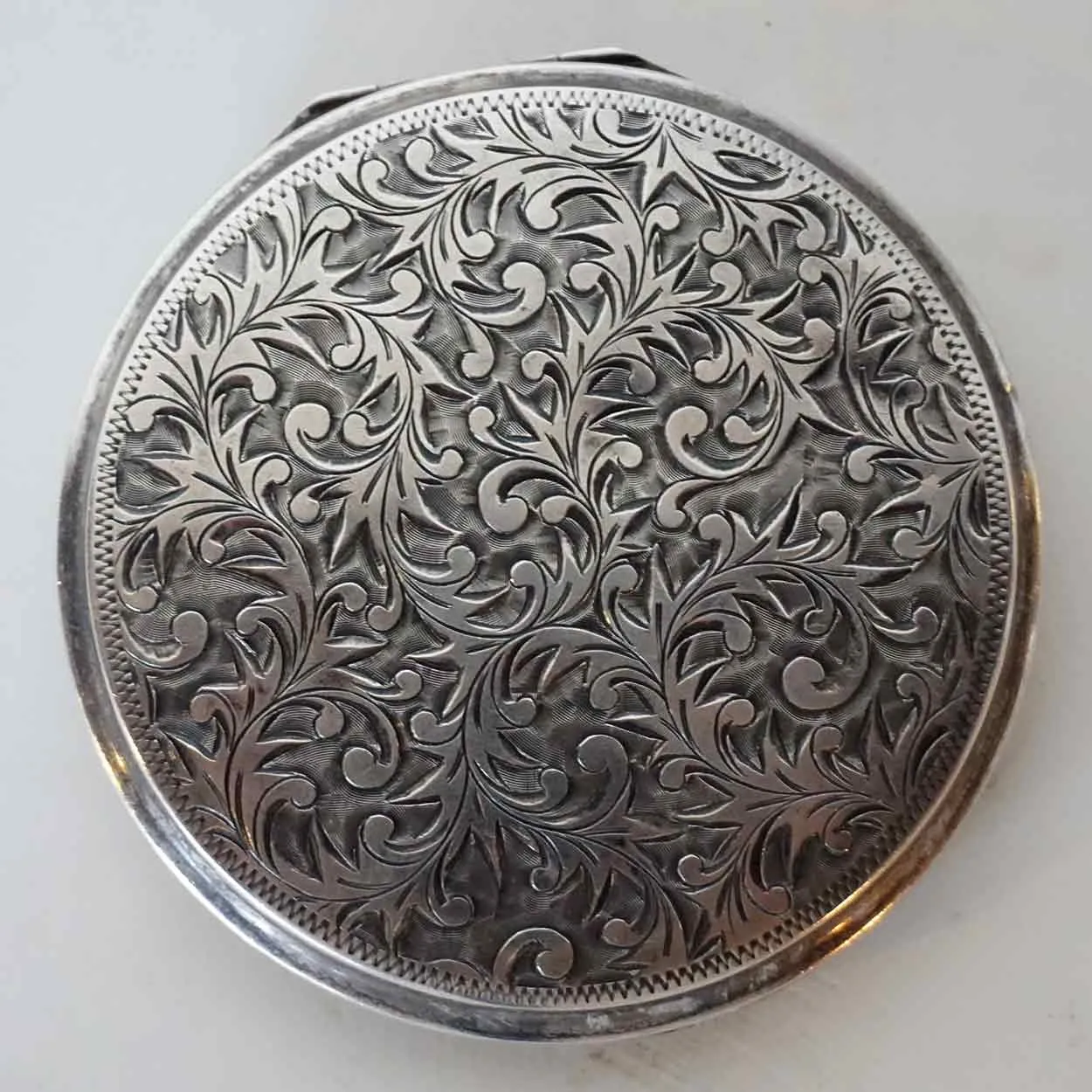 Set Four Vintage Japanese 950 Silver Compacts, Lighter and Cigarette Case